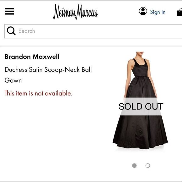 RACERBACK Ball Prom Gown Mikado Special Event Size 11 by Sequin Hearts NWT - Picture 10 of 16